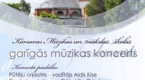 Gareiguos muzykys koncerts Kuorsovā