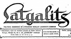 Kai myusu cīmu jaunotne izlītoj breivū laiku/ Vacūs gazetu viests