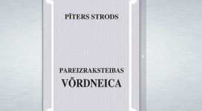 Izguojuse Pītera Stroda pareizraksteibys vuordineicys elektroniskuo verseja