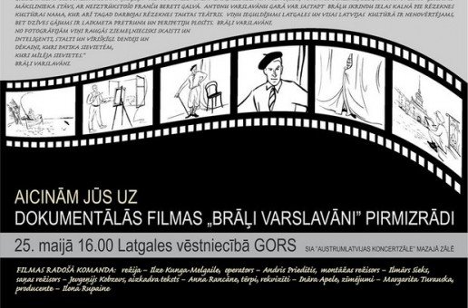 Pyrmizruodi pīdzeivuos dokumentaluo kina „Brāļi Varslavāni”