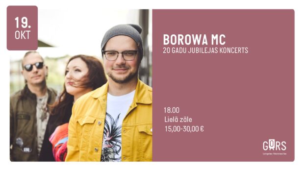 Grupys "Borowa Mc" 20 godu jubilejis koncerts @ Latgolys viestnīceiba "Gors"