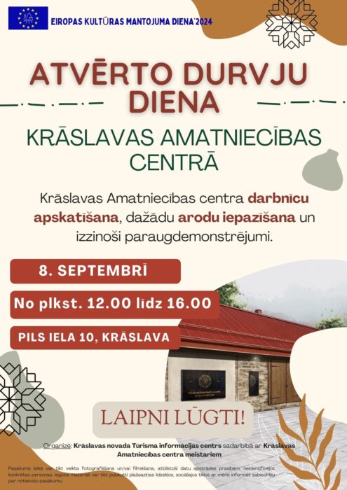 Attaiseitūs durovu dīna @ Kruoslovys amatnīceibys centrs