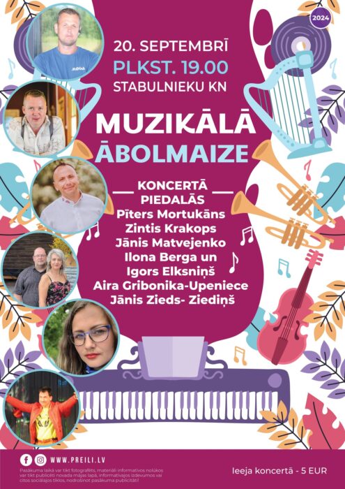 "Muzikālā ābolmaize" @ Stabuļnīku kulturys noms