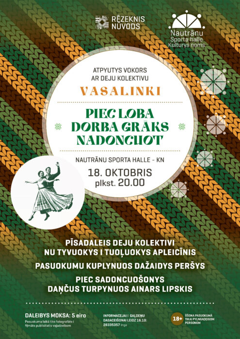 Atpyutys vokors ar deju kolektivu "Vasalinki" @ Nautrānu sporta halle - KN