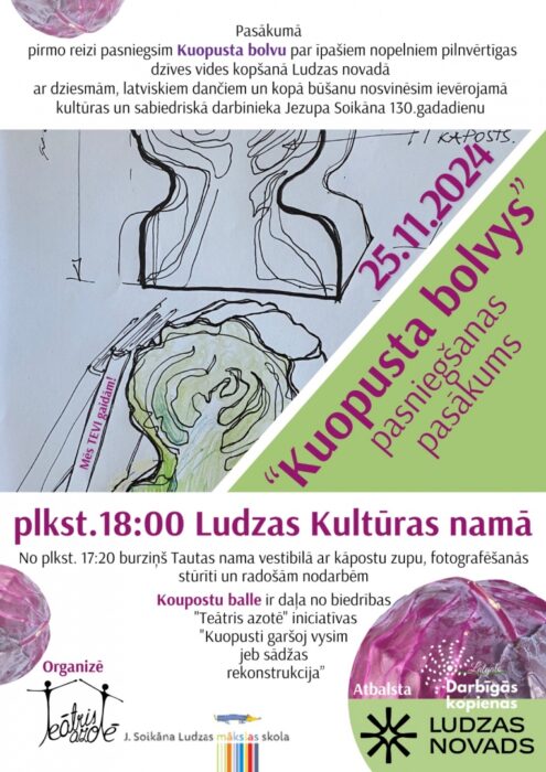 Kuopusta bolvys padūšonys pasuokums @ Ludzys kulturys noms