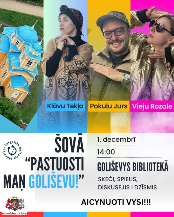 Šovs "Pastuosti maņ Gološovu!" @ Gološovys biblioteka