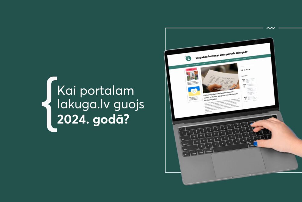 Portala lakuga.lv atsavieršona iz 2024. godu