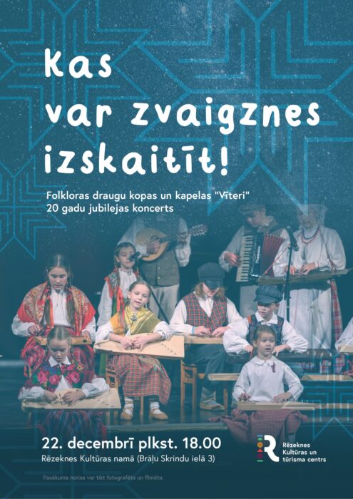 Folklorys draugu kūpys i kapelys "Vīteri" 20 godu jubilejis koncerts @ Rēzeknis kulturys noms