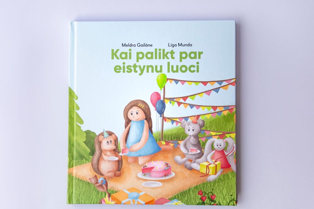 Izdūta emoceju puosoku gruomota bārnim i saimem latgaliski “Kai palikt par eistynu luoci”