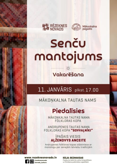 Vakariešona "Senču mantojums" @ Muokūņkolna tautys noms